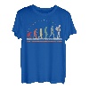 Wandern Evolution Retro Natur Hobby Wandern T-Shirt