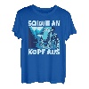 Wanderschuhe An Kopf Aus Bergtour Wanderer T-Shirt