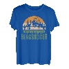 Bergsteiger klettern Berge Bergfan Gipfelstürmer Wandern T-Shirt