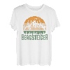 Bergsteiger klettern Berge Bergfan Gipfelstürmer Wandern T-Shirt