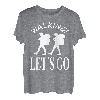 Walking T-Shirt Natur Wanderung ich gehe laufen Geschenk T-Shirt
