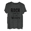 Klettern als Therapie Kletterer Natursport T-Shirt