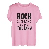 Klettern als Therapie Kletterer Natursport T-Shirt