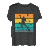 Retro Graphic Climbing Bouldern Rock Climber Mountaineer T-Shirt