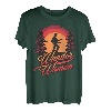 Wander Woman Wandern Trekking Lustig Frauen Bergsteigen T-Shirt