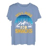 Wanderer lustig Bergfan Will Hike for Snacks Wanderlust T-Shirt