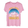 Wanderer lustig Bergfan Will Hike for Snacks Wanderlust T-Shirt