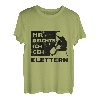 Mir Reichs Ich Geh Klettern Bouldern Kletterer Boulderer T-Shirt