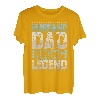 Bergsteigen Ehemann Dad Wandern Legende Wandern Herren T-Shirt