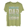 Bergsteigen Ehemann Dad Wandern Legende Wandern Herren T-Shirt