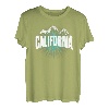 Malerisches kalifornisches Bergwanderer/Bergsteiger Cool & Trendy Cali T-Shirt