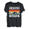 Wanderer World´s most Okayest Hiker Wandern Berge Bergfan T-Shirt