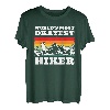 Wanderer World´s most Okayest Hiker Wandern Berge Bergfan T-Shirt