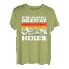 Wanderer World´s most Okayest Hiker Wandern Berge Bergfan T-Shirt