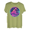 Matterhorn Zermatt Schweiz Alpen, Dystopie T-Shirt