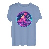 Matterhorn Zermatt Schweiz Alpen, Dystopie T-Shirt