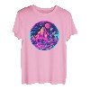 Matterhorn Zermatt Schweiz Alpen, Dystopie T-Shirt