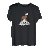 Berggamsl lustige für Bergsteiger Gams Gemse T-Shirt