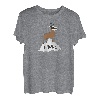 Berggamsl lustige für Bergsteiger Gams Gemse T-Shirt