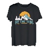 Bergsteiger Hit the Trail Wanderlust Berge Wandern Bergfan T-Shirt