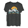 Bergsteiger Hit the Trail Wanderlust Berge Wandern Bergfan T-Shirt