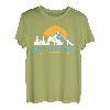 Bergsteiger Hit the Trail Wanderlust Berge Wandern Bergfan T-Shirt