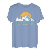 Bergsteiger Hit the Trail Wanderlust Berge Wandern Bergfan T-Shirt