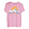 Bergsteiger Hit the Trail Wanderlust Berge Wandern Bergfan T-Shirt