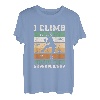 I Climb Whats Your Superpower? Seilkletterer Bouldern T-Shirt