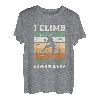 I Climb Whats Your Superpower? Seilkletterer Bouldern T-Shirt