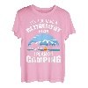 Mein Ruhestandsplan ist Campfire Treat ist Camping Travel T-Shirt