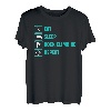 Bouldern Boulderer Kletterer T-Shirt
