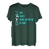 Bouldern Boulderer Kletterer T-Shirt