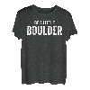 Be A Little Boulder Boulderer Kletterer Boulderer T-Shirt