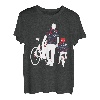 Vatertags Papa und Sohn die Matching Radfahrer T-Shirt