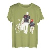 Vatertags Papa und Sohn die Matching Radfahrer T-Shirt