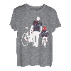 Vatertags Papa und Sohn die Matching Radfahrer T-Shirt