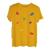 Retro Graphic Climbing Bouldern Rock Climber Mountaineer T-Shirt