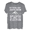 Ich werde nicht Aufgeben Aber den ganze Weg und Zeit Fluchen T-Shirt