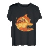 Mond, Wald, Fuchs, Jagd, Bergfuchsflüsterer T-Shirt