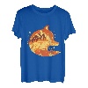 Mond, Wald, Fuchs, Jagd, Bergfuchsflüsterer T-Shirt