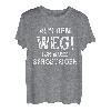 Aus dem Weg ich muss zum Bergsteigen Lustiger Spruch T-Shirt
