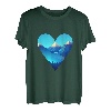 Wanderliebe Bergmotiv für Bergsteiger & Bergwanderer T-Shirt