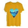Wanderliebe Bergmotiv für Bergsteiger & Bergwanderer T-Shirt