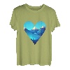Wanderliebe Bergmotiv für Bergsteiger & Bergwanderer T-Shirt