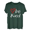 Be Happy Be Heart of Art schönes Herbst Sommer Outfit T-Shirt