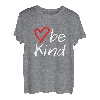 Be Happy Be Heart of Art schönes Herbst Sommer Outfit T-Shirt