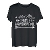 Wanderfull Miss Wanderfull Bergsteiger Wanderer Frauen T-Shirt