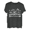 Wanderfull Miss Wanderfull Bergsteiger Wanderer Frauen T-Shirt