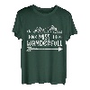Wanderfull Miss Wanderfull Bergsteiger Wanderer Frauen T-Shirt